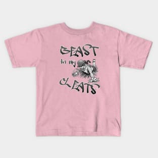 Beast in Cleats Kids T-Shirt